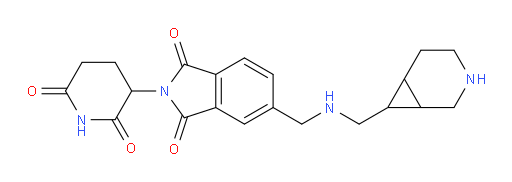 5-(((3-azabicyclo[4.1.0]heptan-7-ylmethyl)amino)methyl)-2-(2,6-dioxopiperidin-3-yl)isoindoline-1,3-dione