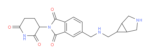 5-(((3-azabicyclo[3.1.0]hexan-6-ylmethyl)amino)methyl)-2-(2,6-dioxopiperidin-3-yl)isoindoline-1,3-dione