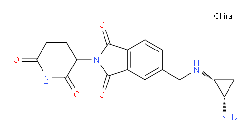 5-((((1R,2S)-2-aminocyclopropyl)amino)methyl)-2-(2,6-dioxopiperidin-3-yl)isoindoline-1,3-dione