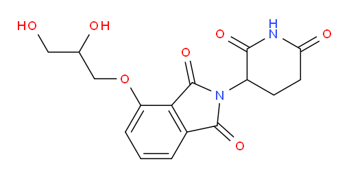 4-(2,3-dihydroxypropoxy)-2-(2,6-dioxopiperidin-3-yl)isoindoline-1,3-dione