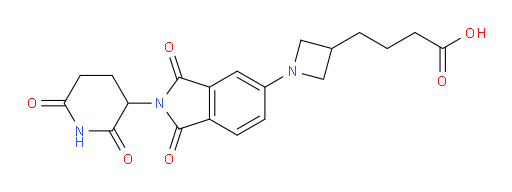 4-(1-(2-(2,6-dioxopiperidin-3-yl)-1,3-dioxoisoindolin-5-yl)azetidin-3-yl)butanoic acid