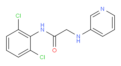 N-(2,6-dichlorophenyl)-2-(pyridin-3-ylamino)acetamide