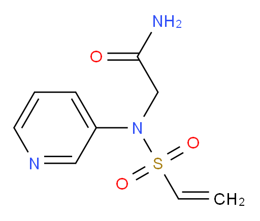 2-(N-(pyridin-3-yl)vinylsulfonamido)acetamide