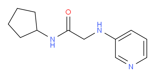 N-cyclopentyl-2-(pyridin-3-ylamino)acetamide