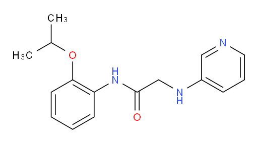 N-(2-isopropoxyphenyl)-2-(pyridin-3-ylamino)acetamide