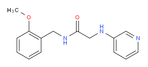N-(2-methoxybenzyl)-2-(pyridin-3-ylamino)acetamide