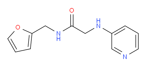 N-(furan-2-ylmethyl)-2-(pyridin-3-ylamino)acetamide
