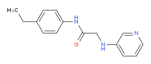 N-(4-ethylphenyl)-2-(pyridin-3-ylamino)acetamide