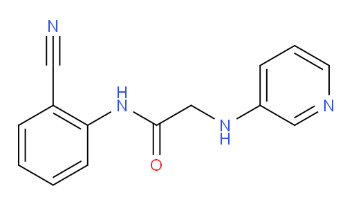 N-(2-cyanophenyl)-2-(pyridin-3-ylamino)acetamide