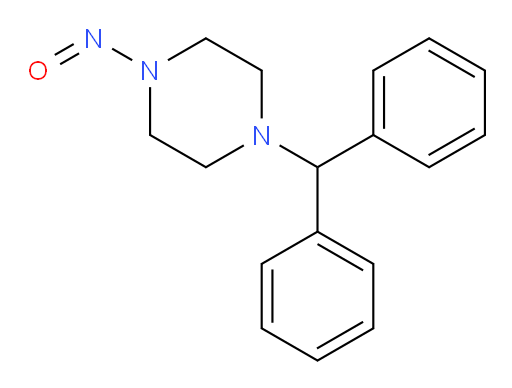 1-benzhydryl-4-nitrosopiperazine