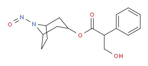 8-nitroso-8-azabicyclo[3.2.1]octan-3-yl 3-hydroxy-2-phenylpropanoate
