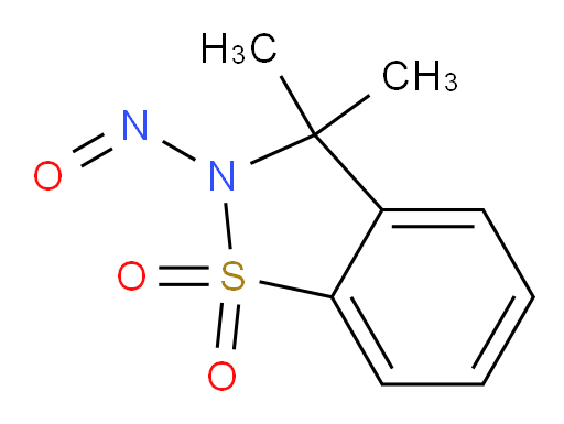 3,3-dimethyl-2-nitroso-2,3-dihydrobenzo[d]isothiazole 1,1-dioxide