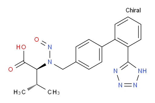 (S)-2-(((2'-(1H-tetrazol-5-yl)-[1,1'-biphenyl]-4-yl)methyl)(nitroso)amino)-3-methylbutanoic acid