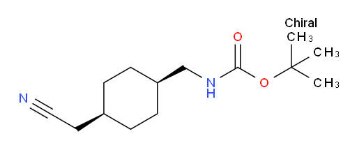 tert-butyl (((1s,4s)-4-(cyanomethyl)cyclohexyl)methyl)carbamate