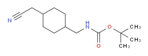 tert-butyl ((4-(cyanomethyl)cyclohexyl)methyl)carbamate