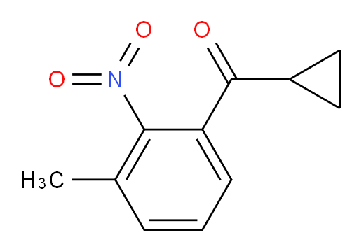 cyclopropyl(3-methyl-2-nitrophenyl)methanone