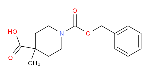 1-[(benzyloxy)carbonyl]-4-methylpiperidine-4-carboxylic acid