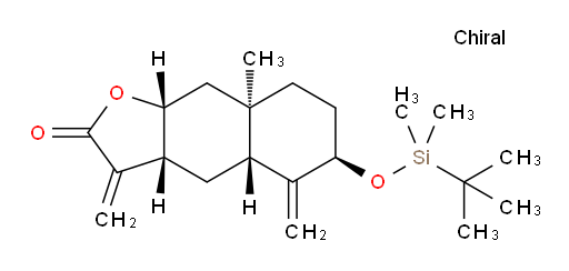(3aR,4aR,6R,8aR,9aR)-6-((tert-butyldimethylsilyl)oxy)-8a-methyl-3,5-dimethylenedecahydronaphtho[2,3-b]furan-2(3H)-one