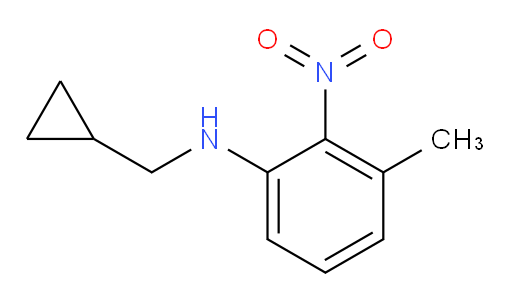 N-(cyclopropylmethyl)-3-methyl-2-nitroaniline