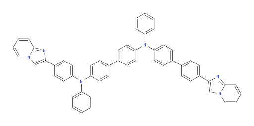 N4-(4'-(imidazo[1,2-a]pyridin-2-yl)-[1,1'-biphenyl]-4-yl)-N4'-(4-(imidazo[1,2-a]pyridin-2-yl)phenyl)-N4,N4'-diphenyl-[1,1'-biphenyl]-4,4'-diamine