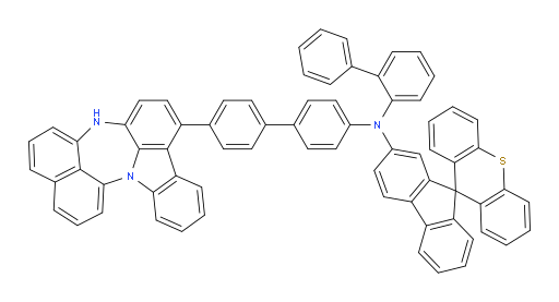 N-(4'-(4H-naphtho[1',8':5,6,7][1,4]diazepino[3,2,1-jk]carbazol-7-yl)-[1,1'-biphenyl]-4-yl)-N-([1,1'-biphenyl]-2-yl)spiro[fluorene-9,9'-thioxanthen]-2-amine