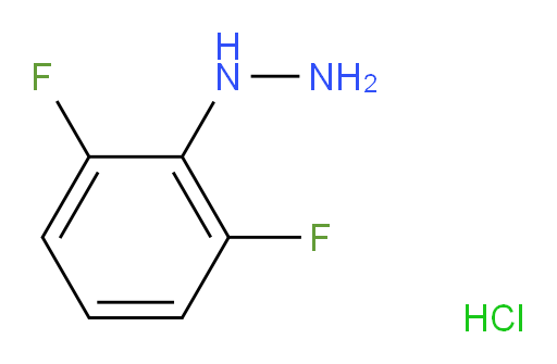 Hydrazine, (2,6-difluorophenyl)-, hydrochloride (1:1)