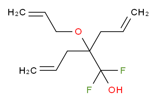 2-allyl-2-(allyloxy)-1,1-difluoropent-4-en-1-ol