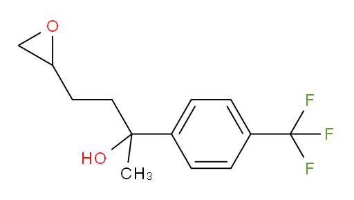 4-(oxiran-2-yl)-2-(4-(trifluoromethyl)phenyl)butan-2-ol