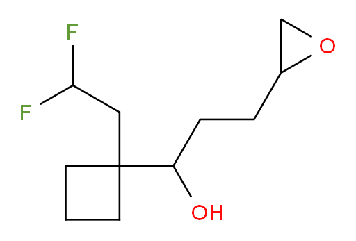 1-(1-(2,2-difluoroethyl)cyclobutyl)-3-(oxiran-2-yl)propan-1-ol