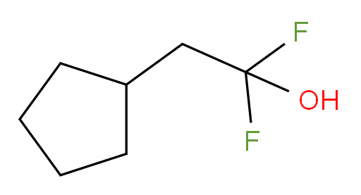 2-cyclopentyl-1,1-difluoroethanol