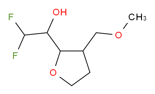 2,2-difluoro-1-(3-(methoxymethyl)tetrahydrofuran-2-yl)ethanol