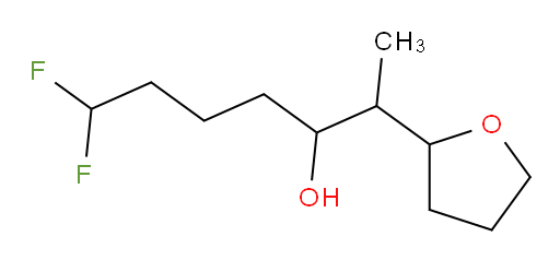7,7-difluoro-2-(tetrahydrofuran-2-yl)heptan-3-ol