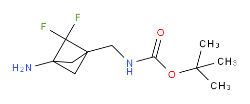 tert-Butyl ((3-amino-2,2-difluorobicyclo[1.1.1]pentan-1-yl)methyl)carbamate