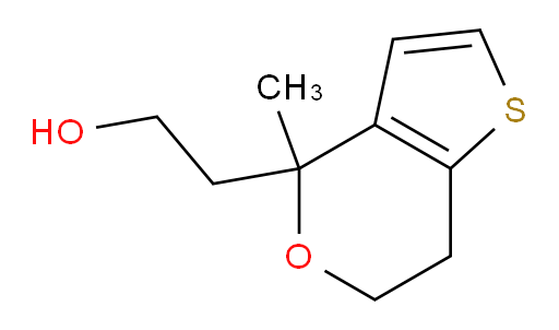 6,7-Dihydro-4-methyl-4H-thieno[3,2-c]pyran-4-ethanol (ACI)