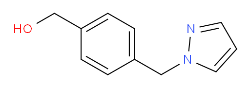 4-(1H-Pyrazol-1-ylmethyl)benzenemethanol (ACI)