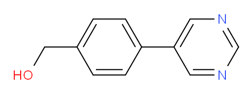 4-(Pyrimidin-5-yl)benzyl alcohol