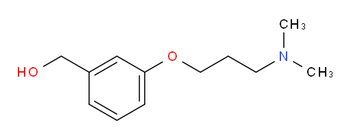 3-[3-(Dimethylamino)propoxy]benzenemethanol (ACI)