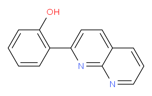 2-(1,8-Naphthyridin-2-yl)phenol (ACI)