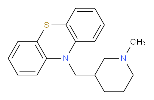 10-[(1-Methyl-3-piperidyl)methyl]phenothiazine