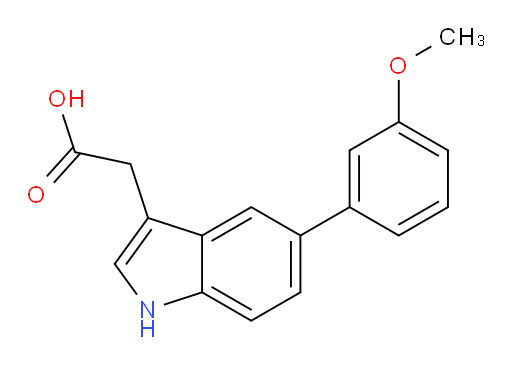 5-(3-Methoxyphenyl)-1H-indole-3-acetic acid (ACI)