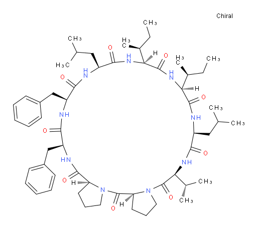 Cyclolinopeptide A (8CI)