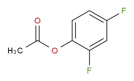 Phenol, 2,4-difluoro-, 1-acetate (ACI)