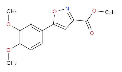 Methyl 5-(3,4-dimethoxyphenyl)-3-isoxazolecarboxylate (ACI)
