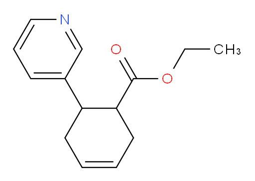 Ethyl 6-(3-pyridinyl)-3-cyclohexene-1-carboxylate (ACI)
