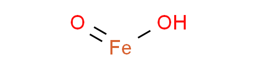 Iron hydroxide oxide (Fe(OH)O) (9CI, ACI)