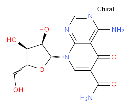 4-Amino-5,8-dihydro-5-oxo-8-β-D-ribofuranosylpyrido[2,3-d]pyrimidine-6-carboxamide (ACI)