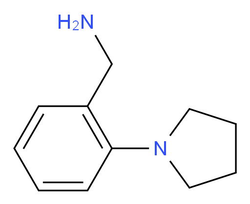 2-(1-Pyrrolidinyl)benzenemethanamine (ACI)