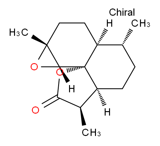 3H-Oxireno[7,8]naphtho[8a,1-b]furan-3-one, decahydro-4,7,9a-trimethyl-, (1aR,1bR,4R,4aS,7R,7aS,9aR)- (9CI)