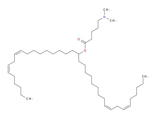 (10Z,13Z)-1-(9Z,12Z)-9,12-Octadecadien-1-yl-10,13-nonadecadien-1-yl 5-(dimethylamino)pentanoate (ACI)