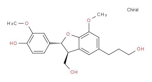 7R,8S-Dihydrodehydrodiconiferyl alcohol
